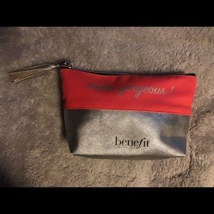 Benefit cosemetics make up bag